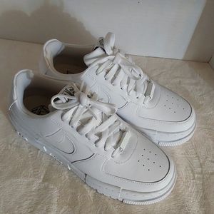 Nike Women's Air Force 1 Pixel Sneaker SIZE 8 Colo White